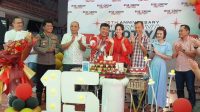 Owner Setiawan Widjaya saat seremonial HUT ke-15 tahun Tridjaya Motor Samrat, Jumat,(30/05/2025)